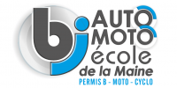 Logo BJ AUTO ECOLE / AUTO ECOLE DE LA MAINE